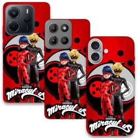 Калъф за телефон - Калинката и черният котарак