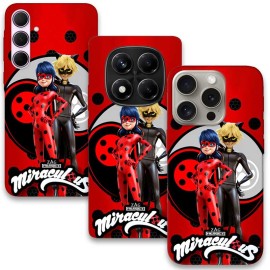 Калъф за телефон - Калинката и черният котарак