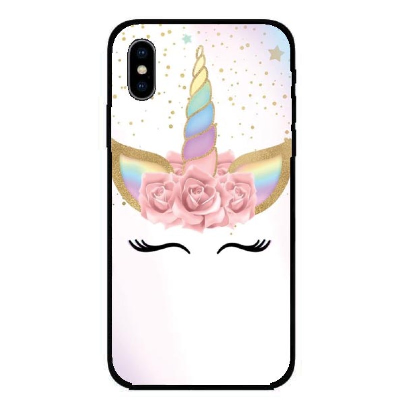 Кейс за Motorola 277 еднорог с мигли