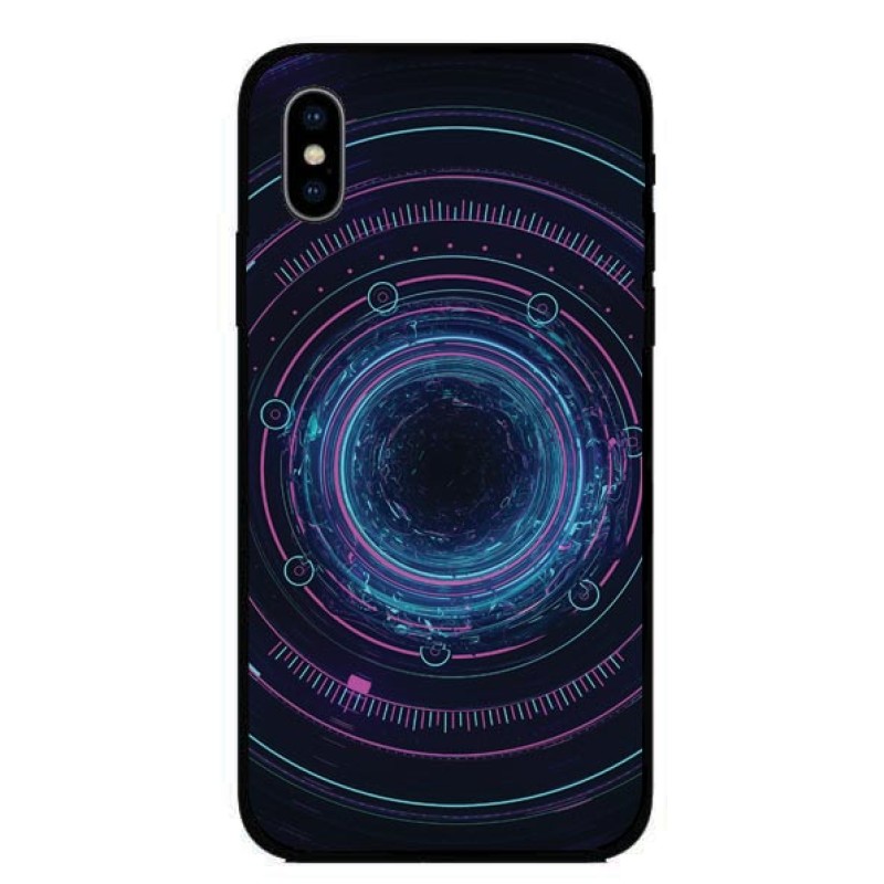 Калъфче за Motorola 251 сини кръгове