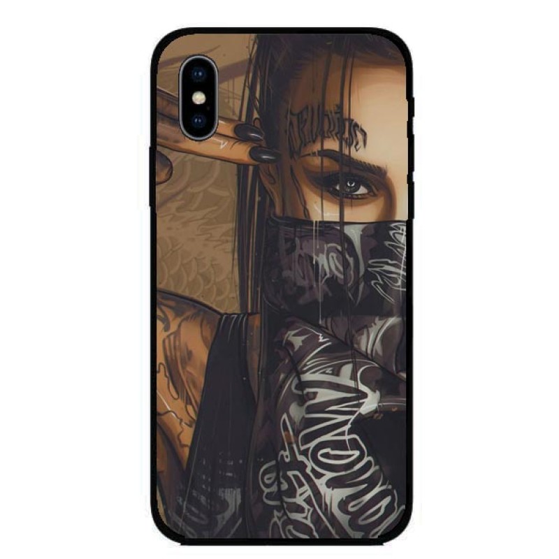 Кейс за Motorola 302 момиче с татуси