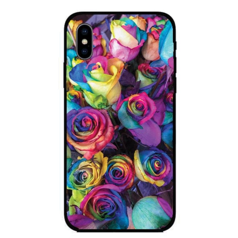 Кейс за Motorola 308 шарени рози