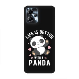Motorola Moto G13 калъф Better With Panda