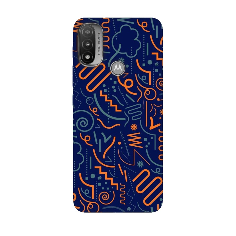 Motorola Moto E20 кейс Чертички