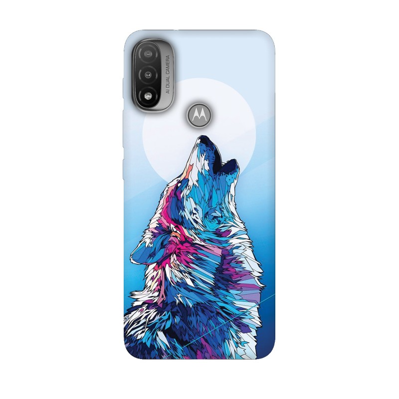 Motorola Moto E20 кейс Вълк