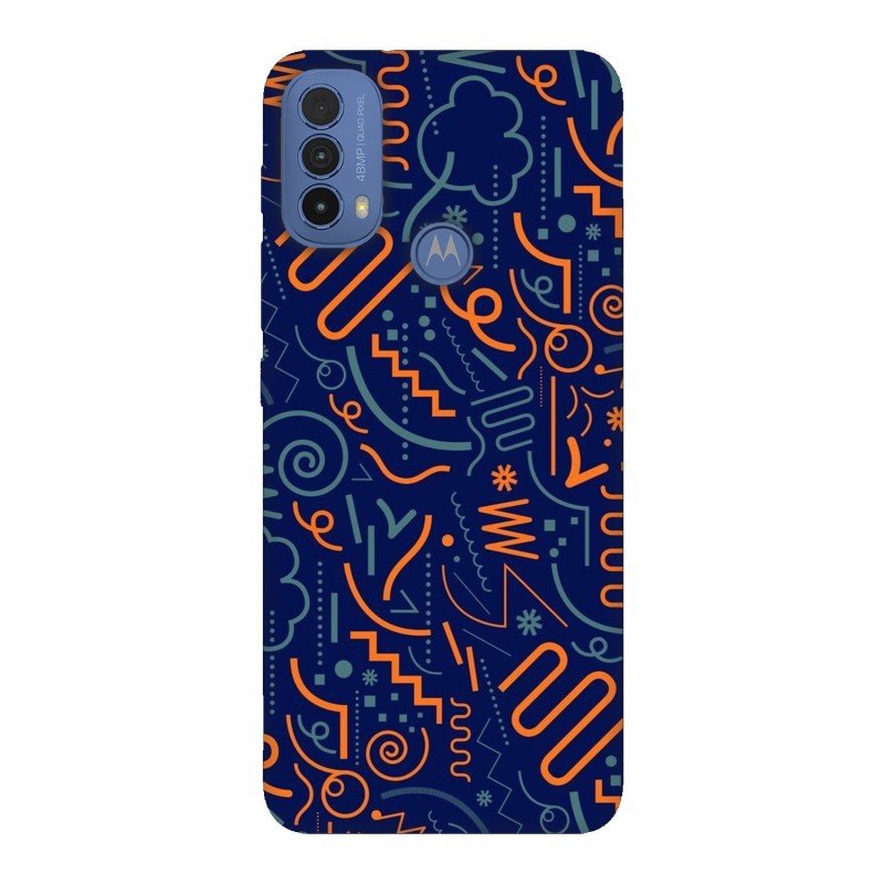 Motorola Moto E30 кейс Чертички