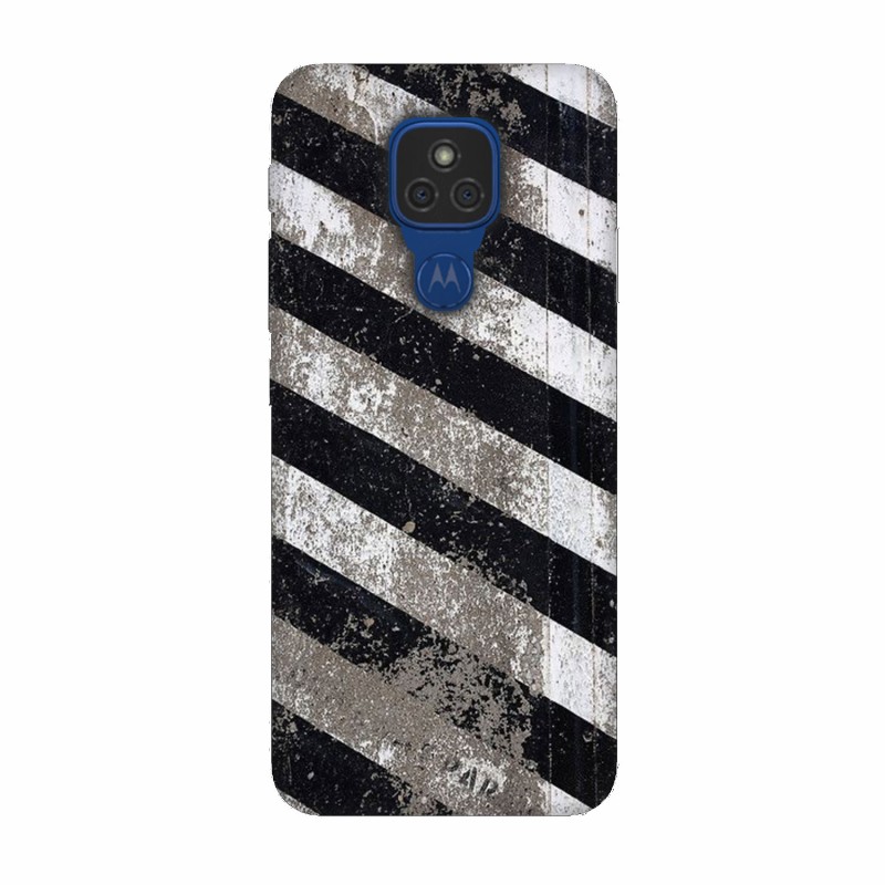 Motorola Moto E7 кейс Черно и бяло