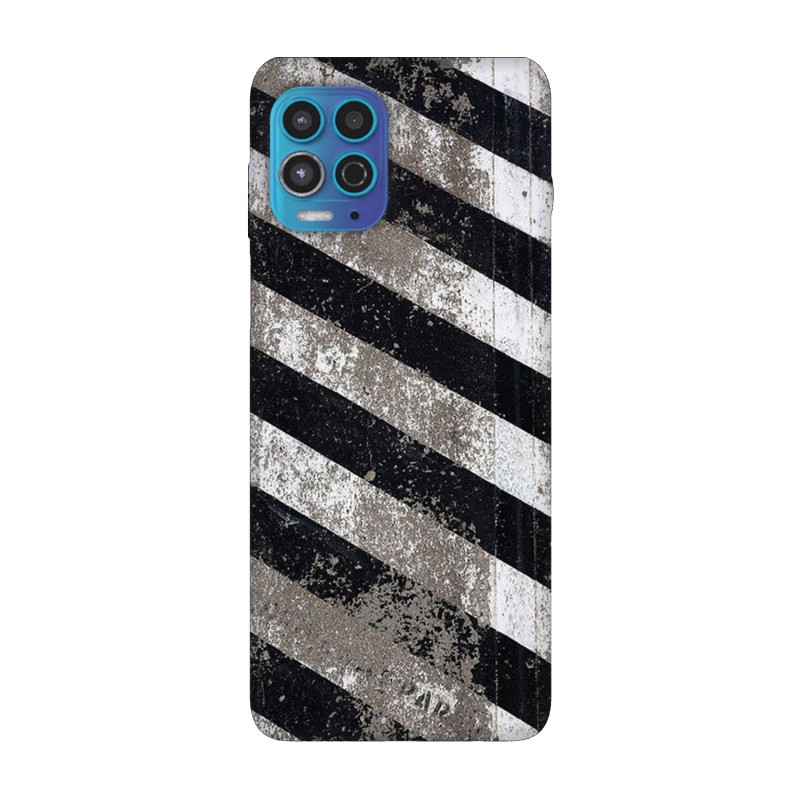 Motorola Moto G100 кейс Черно и бяло