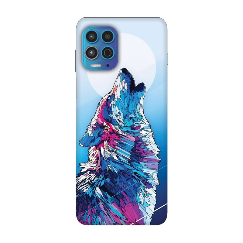 Motorola Moto G100 кейс Вълк