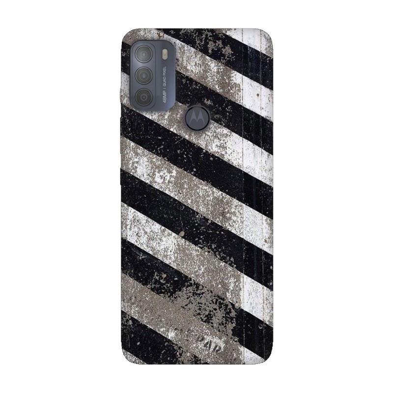 Motorola Moto G50 кейс Черно и бяло