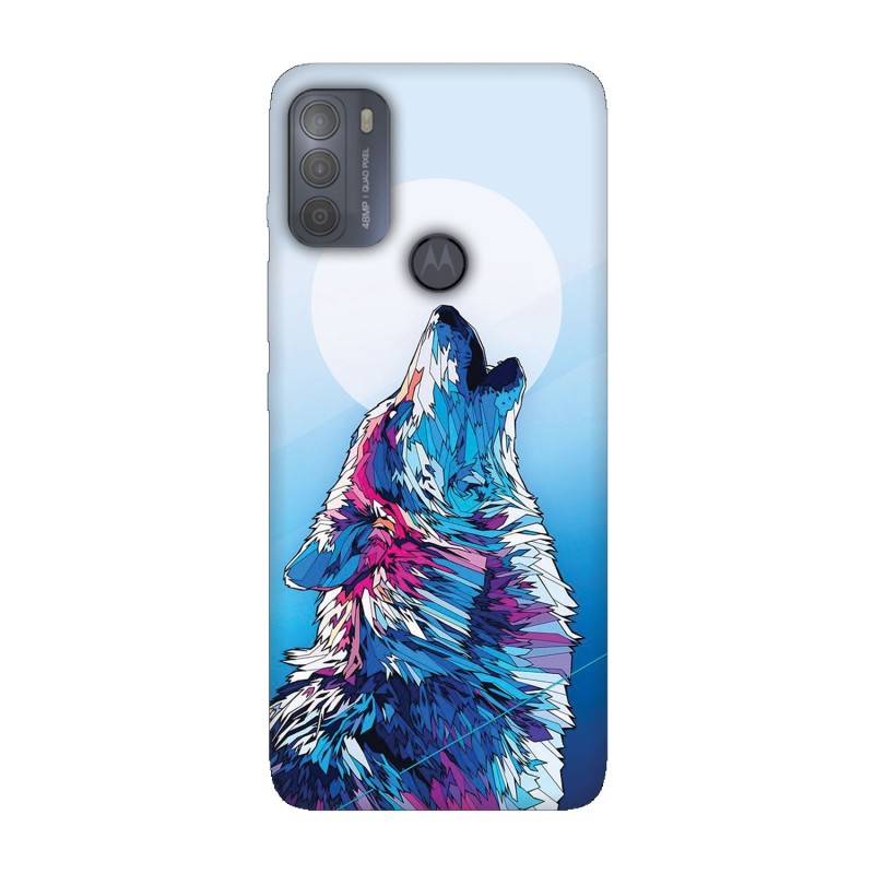 Motorola Moto G50 кейс Вълк