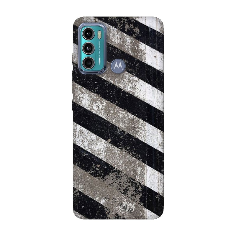 Motorola Moto G60 кейс Черно и бяло
