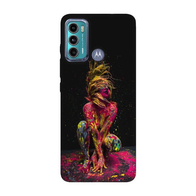 Motorola Moto G60 кейс Момиче