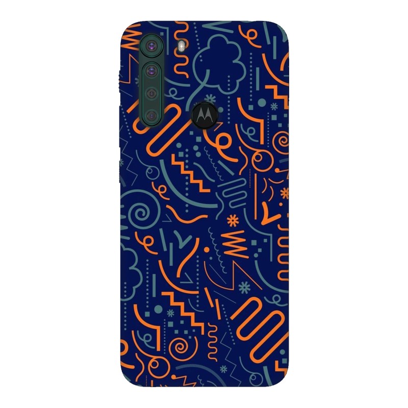 Motorola One Fusion кейс Чертички