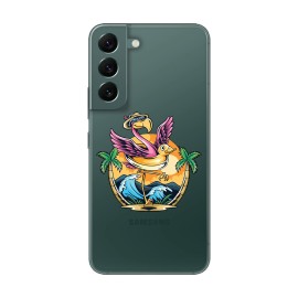 Samsung S22 кейс Фламинго