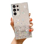 Прозрачен кейс за Samsung с блясък