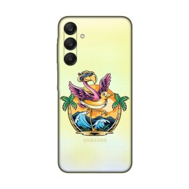 Samsung A25 кейс Фламинго