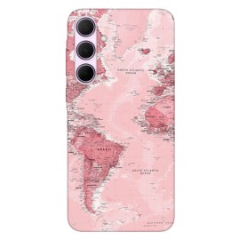 Samsung A35 кейс Розова карта