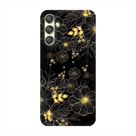 Samsung A24 4G кейс Златни цветя