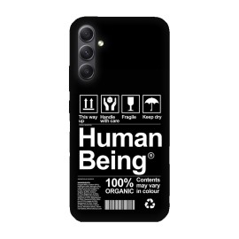 Samsung A34 кейс Human Being