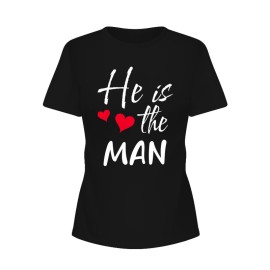 Тениски за двойки Man and the Boss