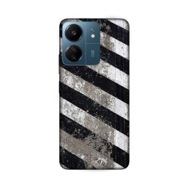 Xiaomi Redmi 13C кейс Черно и бяло