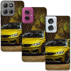 Кейс за Motorola 536 Жълто BMW