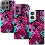 Кейс за Motorola 522 Neon Flowers