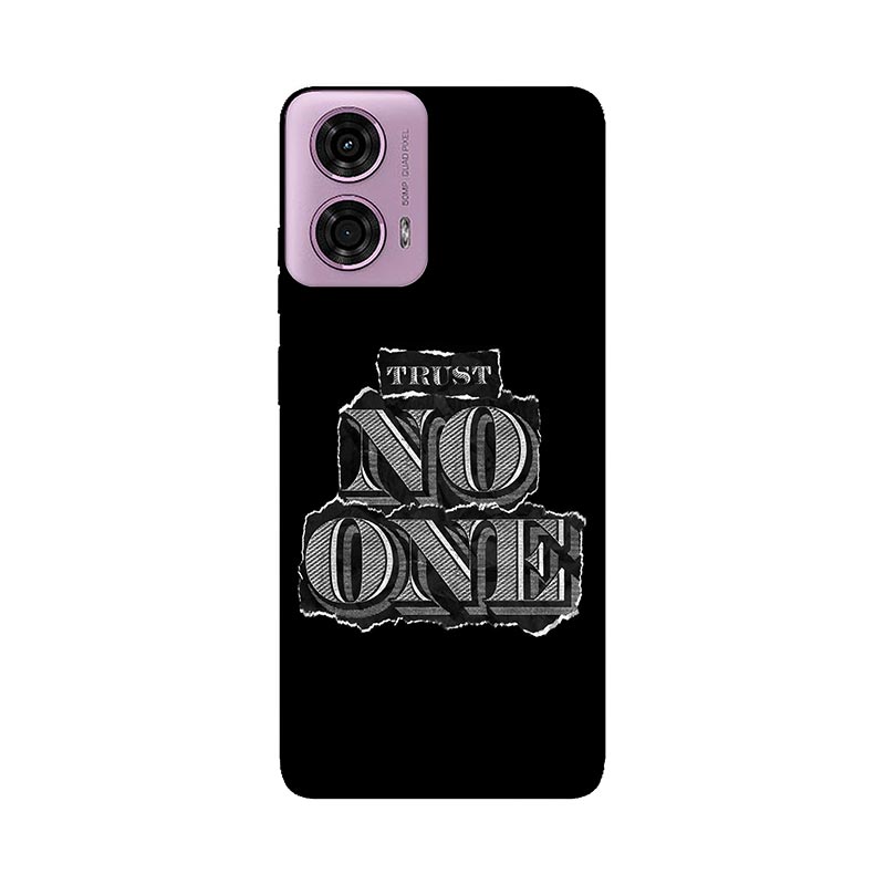 Moto G24 кейс Trust No One