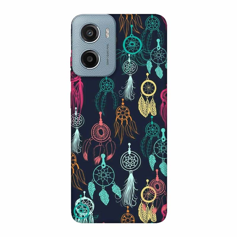 Motorola Moto E15 кейс - Dreamcatcher Night