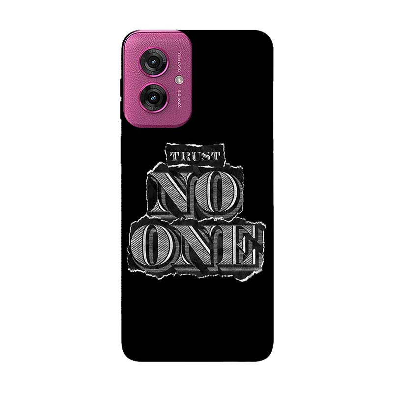 Moto G55 кейс Trust No One