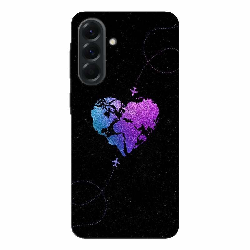 Samsung A57 калъф - Heart Map