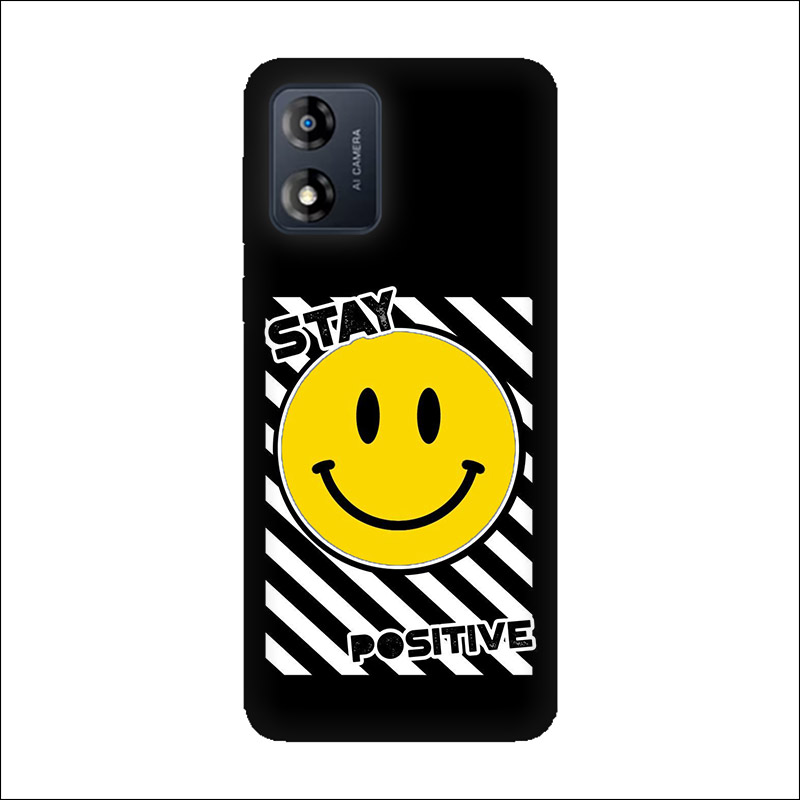 Motorola Moto E13 кейс Stay Positive