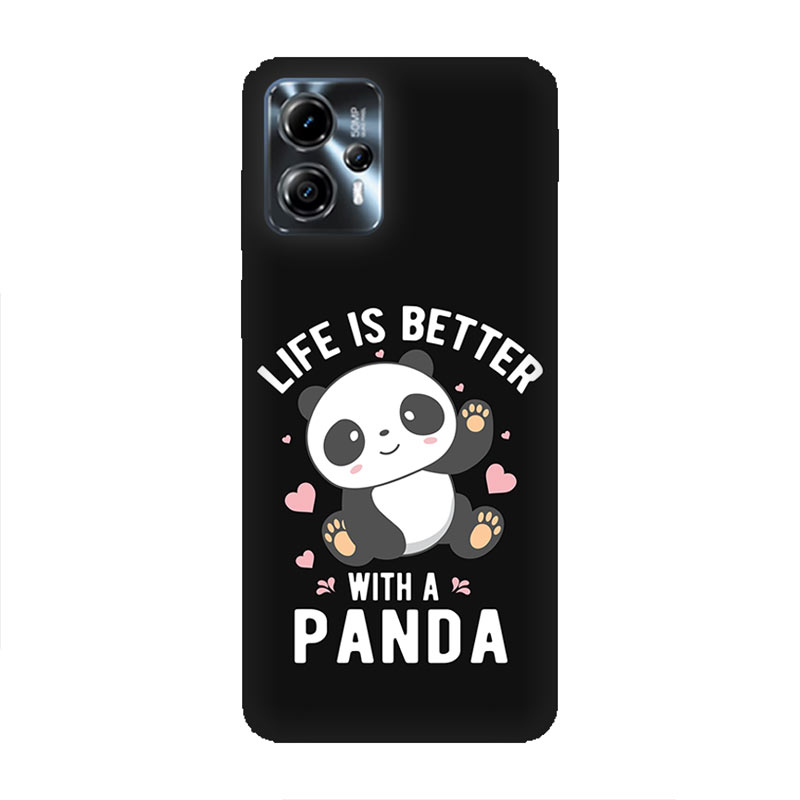 Motorola Moto G23 калъф Better With Panda
