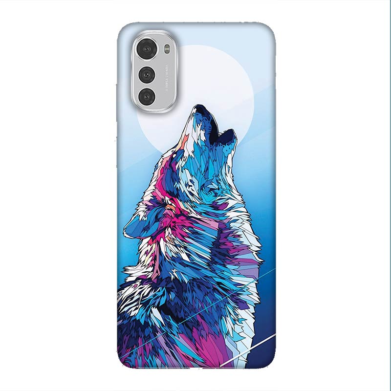 Motorola Moto E32 кейс Вълк
