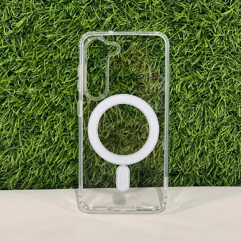 Прозрачен MagSafe кейс за Samsung